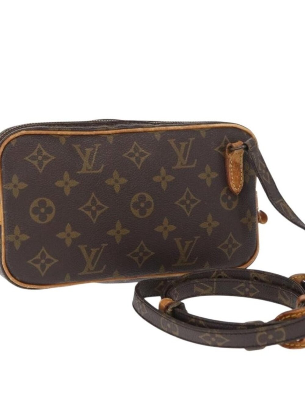 LOUIS VUITTON Monogram Marly Bandouliere Shoulder Bag M51828 LV Auth bs31992